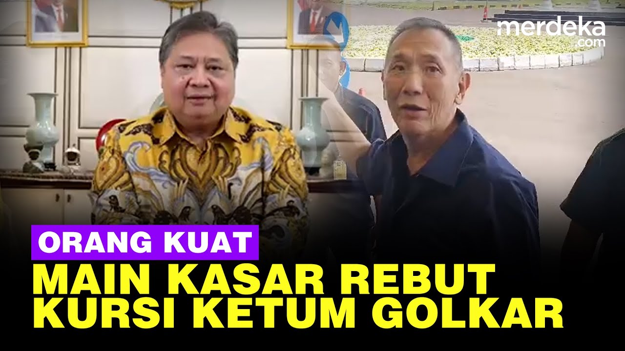 Jusuf Hamka Cium Orang Kuat Main Kasar, Bikin Gejolak Demi Rebut Kursi Ketum Golkar !