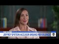 Epstein victim breaks her silence  - 04:48 min - News - Video