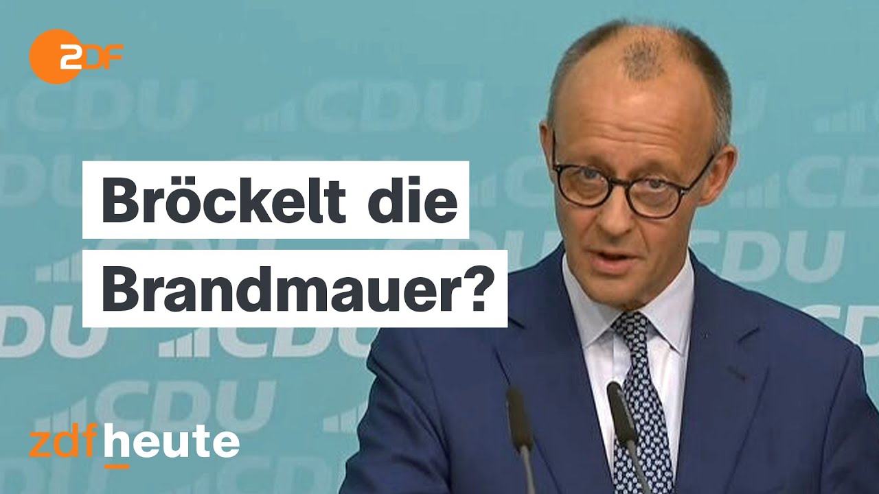 Kanzler Merz stellt klar: "Härtester Widerstand" gegen die AfD | ZDF Mittagsmagazin