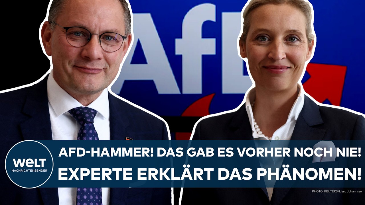 DEUTSCHLAND: AfD-Hammer! Das gab es vorher noch nie! Experte verrät! "Das passt in einen Trend!"