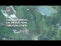 Landslide destroys Los Angeles home and threatens at least 2 others  - 00:55 min - News - Video