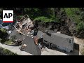 Landslide destroys Los Angeles home and threatens at least 2 others