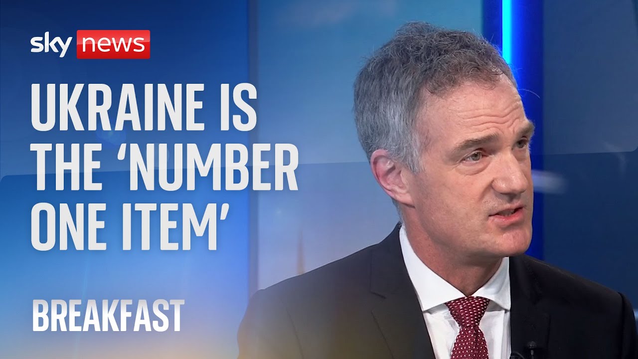 'A lot on agenda' for Starmer-Trump talks but Ukraine is 'number one item', minister says