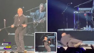 Billy Joel FALLS on Stage 🎤😱 Weeks Before Surgery Announcement! 🚑🎶