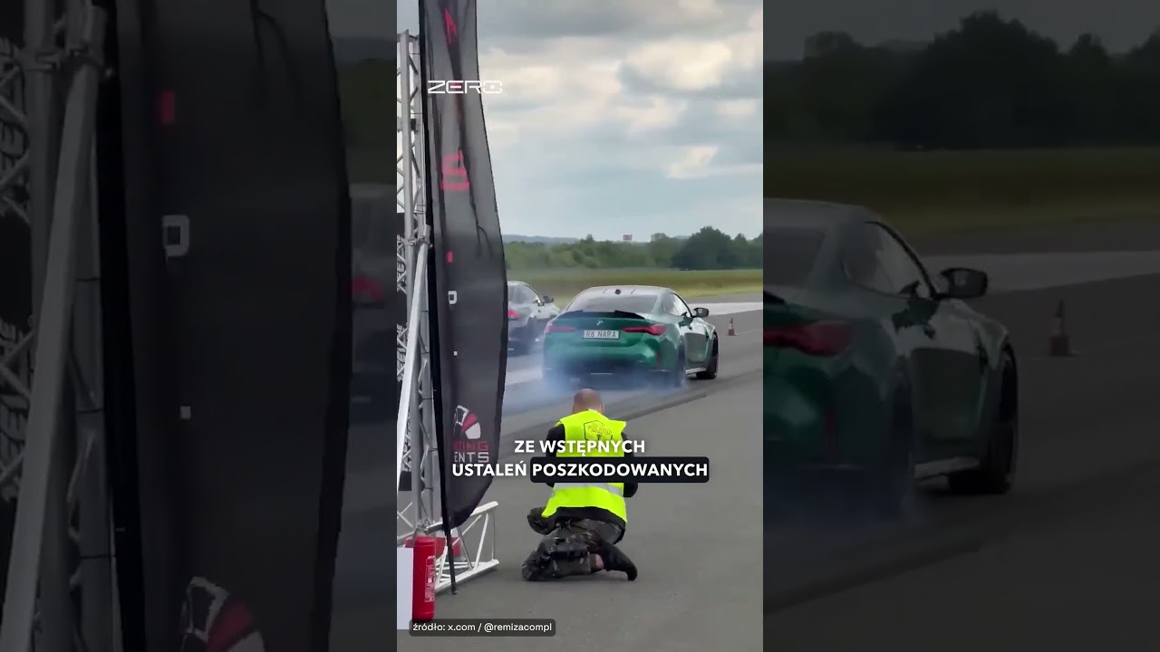 NIEBEZPIECZNY WYPADEK W KROŚNIE