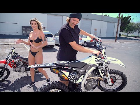 She CRASHED Brand New 450 - Buttery Vlogs Ep66