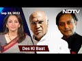 Des Ki Baat | Its Finally Shashi Tharoor vs Gandhis-Backed Mallikarjun Kharge
