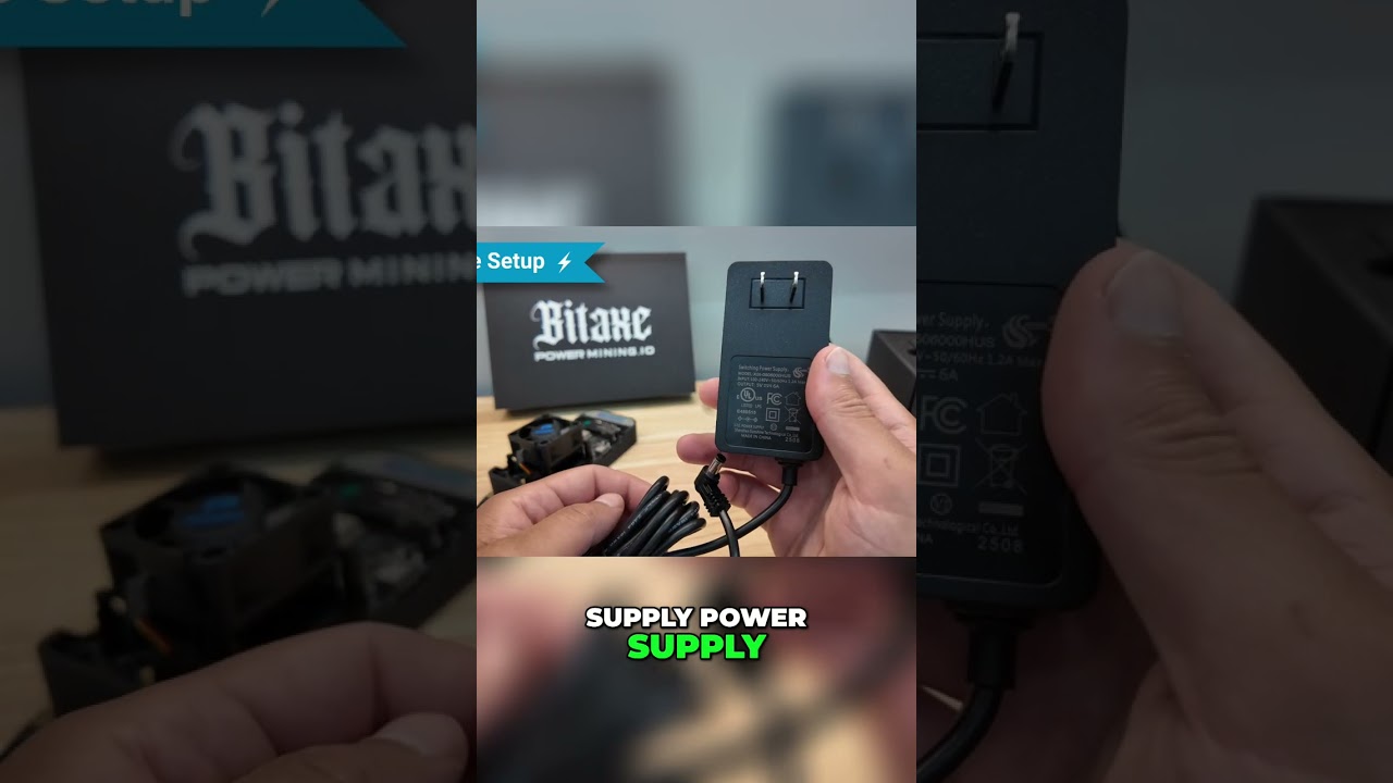 Unboxing the Bitaxe: Power Mining Setup, Quick & Easy! shorts