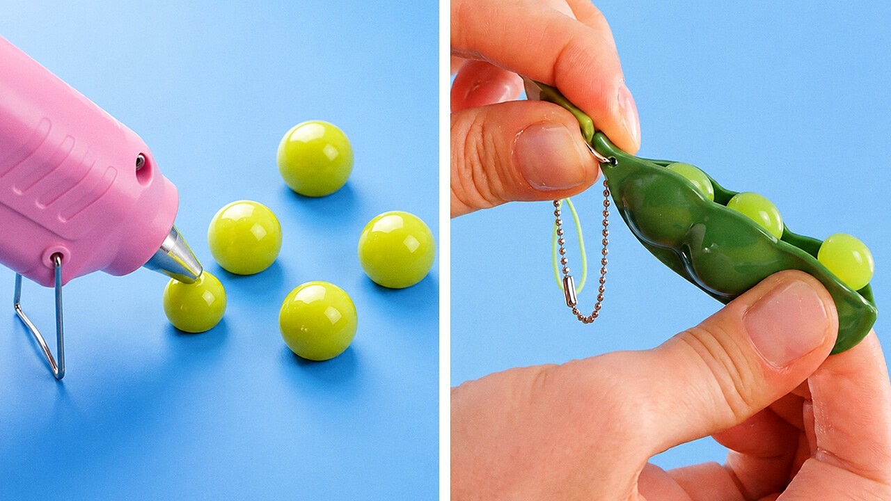 Satisfying Fidgets and Cool stress - relief DIYs you can enjoy at home!🌈😮‍💨