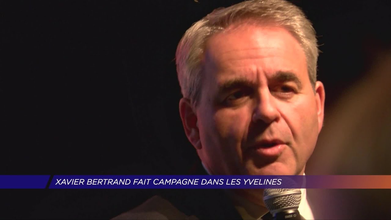 Yvelines | Xavier Bertrand fait campagne dans les Yvelines