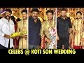 Watch: Celebs at Music Director Koti Son Rajiv Wedding- Exclusive
