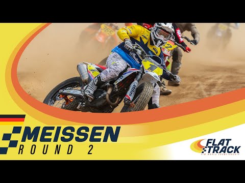 SAMMY TAKES IT HOME  - Final Heat German  Round - 2025 FIM Flat Track World Championship Meissen