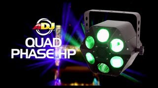 ADJ American DJ QUAD PHASE HP High-Powered RGBW Moonflower Effect in action - learn more