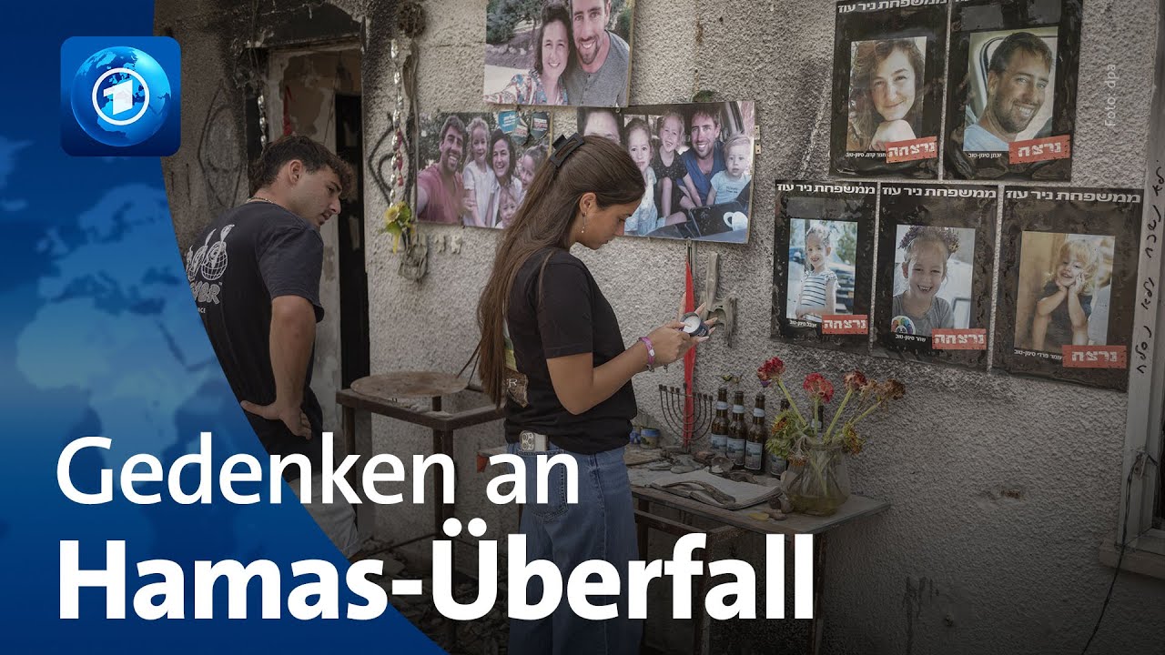 Gedenktag des terroristischen Überfalls der Hamas auf Israel