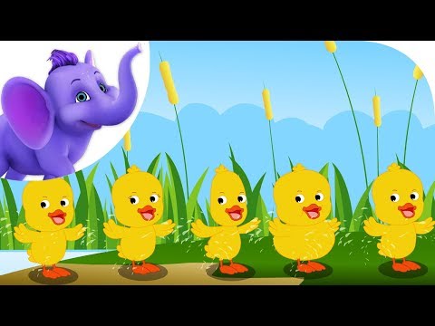 Six Little Ducks – Nursery Rhyme with Karaoke