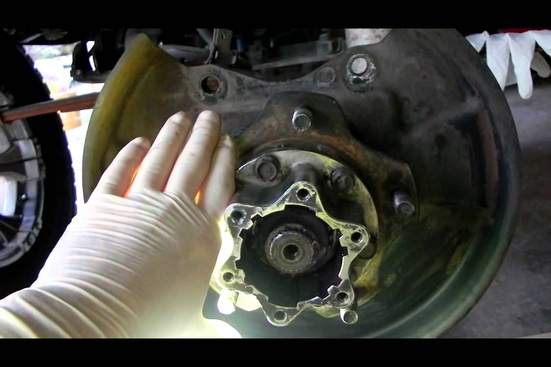 Front end wobble fix-hub selector o-ring replacement - YouTube