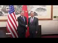 Blinken and Wang hold talks, begin with warnings about misunderstandings and miscalculations  - 01:35 min - News - Video