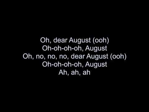 Pj Harding, Noah Cyrus- Dear August Lyrics