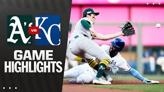 A's vs. Royals Game Highlights (6/13/25) | MLB Highlights