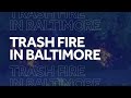 Tire, trash fire sends smoke into air in Baltimore  - 00:54 min - News - Video