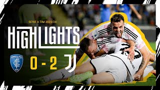 HIGHLIGHTS: EMPOLI 0-2 JUVENTUS | Danilo and Chiesa secure the win 🙌?