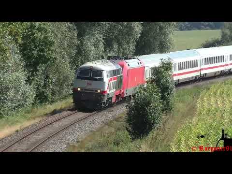 [HD] IC Ersatzverkehr von Rügen bis Hamburg mit BR 101 und 218