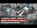 7 Soldiers Killed After Their Vehicle Falls Into River In Ladakh