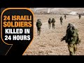 24 IDF Soldiers were killed on Monday, the deadliest day for Israeli forces since war began | News9