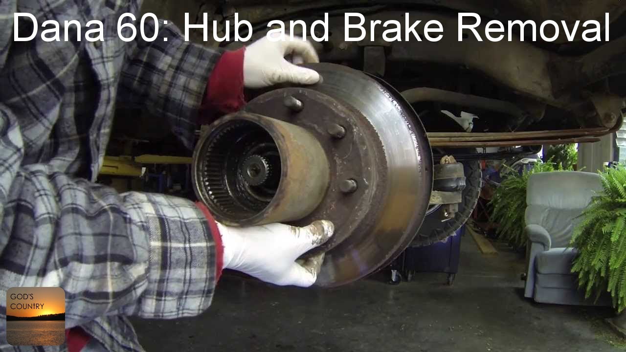 Dana 60 Axle: Hub and Brake Disc Removal How-To - YouTube 2000 chevy silverado brake line diagram 