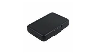 Pratinjau video produk Taffware Case Memory Card Storage 4 Slot for Compact, SD, and Micro SD - WC0572