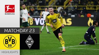 Borussia Dortmund — Borussia M’gladbach 6-0 | Highlights | Matchday 23 – Bundesliga 2021/22