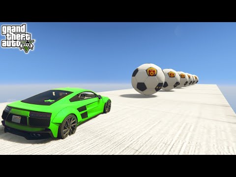Upload mp3 to YouTube and audio cutter for 733.722% People Drown in This Impossible Car Parkour Race in GTA 5! download from Youtube