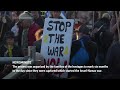 Rally in Jerusalem on 6-month anniversary of Israel-Hamas war | AP Top Stories  - 01:03 min - News - Video
