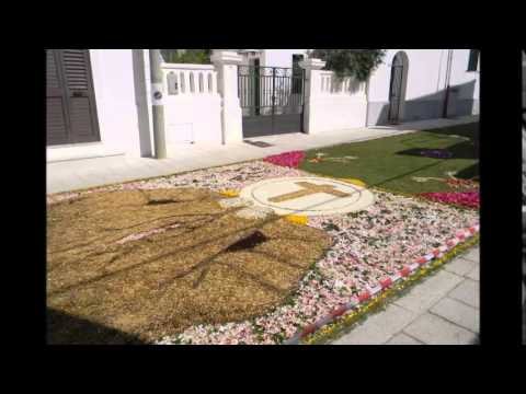 Infiorata del Corpus Domini Patù (LE) 22 Giugno 2014