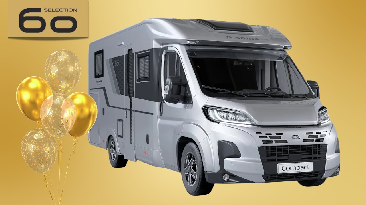 WOHNMOBIL TEILINTEGRIERT 2026 Neuheiten Adria Compact DL 60 years