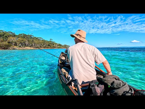 Canoe Camping & Spearfishing CATCH & COOK 🛶 🏝️ 🎣