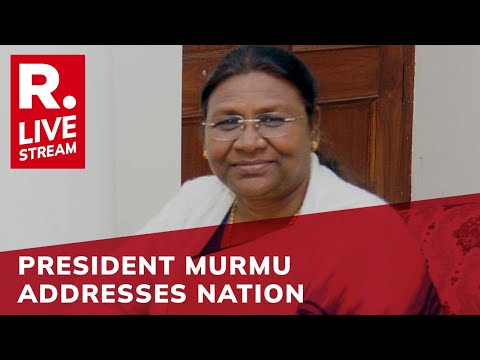  LIVE: President Droupadi Murmu addresses the nation on eve of Independence day