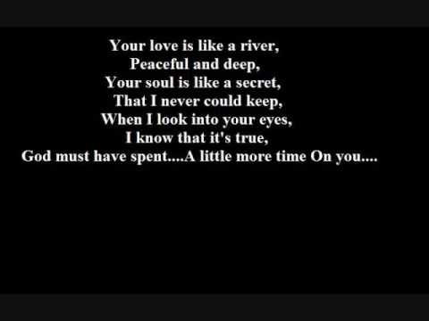 'N Sync God must have spent a little more time on you with lyrics