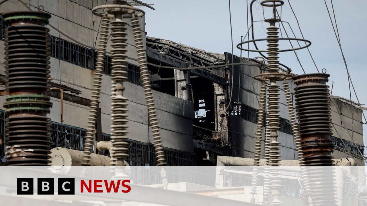 Ukraine braced for new Russia offensive as power plants targeted in strikes | BBC News