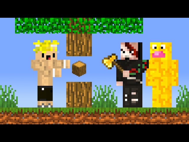 Trolleé a Mi Amigo con Minecraft Pero TODO es 2D