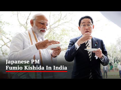 Viral Video: Japan PM Fumio Kishida Relishes "Golgappe" With PM Modi In Delhi