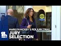 Mosby perjury trial jury selection underway