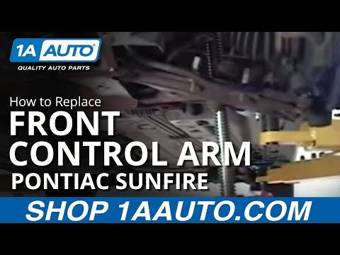 How To Install Replace Front Control Arm Pontiac Sunfire ... 1997 jeep cherokee parts diagram 