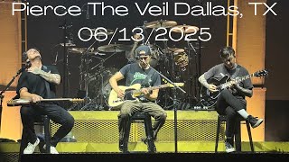 Pierce The Veil Live Dallas, Texas Concert 06/13/2025 Dos Equis Pavillion I Can’t Hear  You Tour