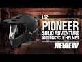 LS2 Pioneer Helmet Adventure Helmet Review at BikeBandit.com