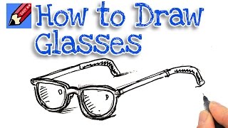 איך מציירים משקפיים 