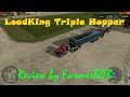 FS22 TRIPLE HOPPER TRAILER update V2