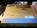 Samsung led monitor s19B150n unboxing and review