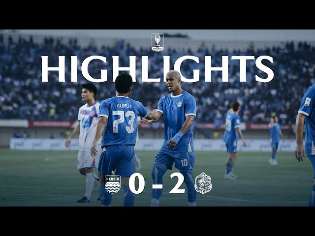 Debut Zulkifli Lukmansyah | Match Highlights PERSIB 0-2 Port FC | Piala Presiden 2025