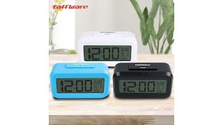 Pratinjau video produk Taffware Fanju Jam LCD Digital Clock with Alarm - JP9901